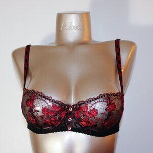 Aubade Paris Sample Mélodie D'Été Black Cherry Bra 34B